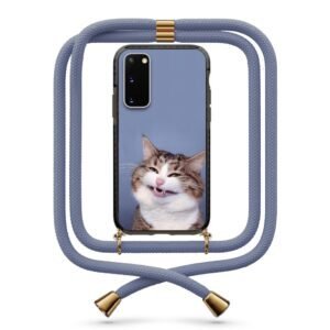 Strange cat θήκη με κορδόνι & σχέδιο 9869 για  Galaxy s20