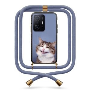 Strange cat θήκη με κορδόνι & σχέδιο 9869 για Xiaomi Mi 11T/11T Pro/ 11T Pro