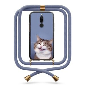 Strange cat θήκη με κορδόνι & σχέδιο 9869 για Xiaomi Redmi 8/8A
