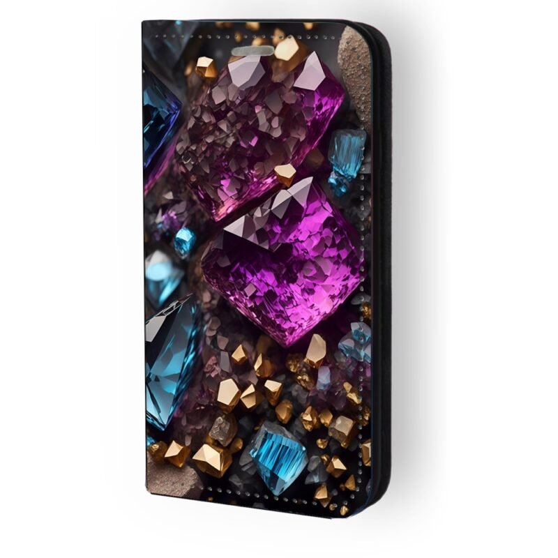 Θήκη book με σχέδιο gems 91335 (Samsung A36)