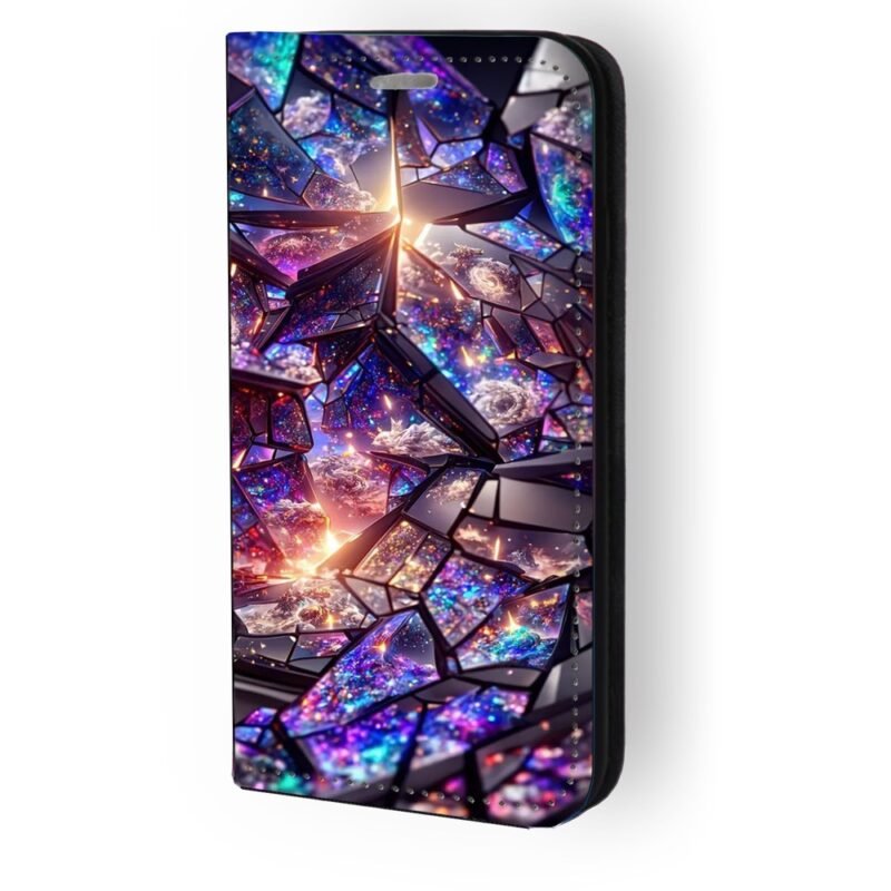 Θήκη book με σχέδιο shiny crystals 91336 (Samsung A36)