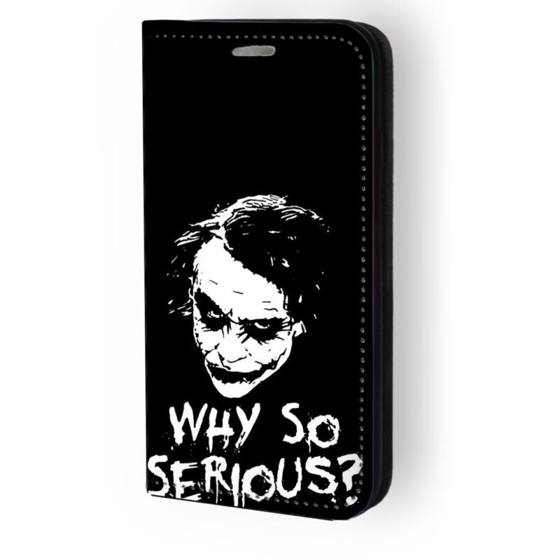 Θήκη book με σχέδιο why so serious 91343 (Samsung A36)