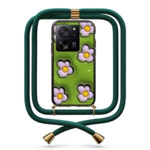 Flower pattern θήκη με κορδόνι & σχέδιο 9871 για Xiaomi Mi 13T/13T Pro