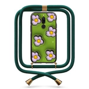 Flower pattern θήκη με κορδόνι & σχέδιο 9871 για Xiaomi Redmi 8/8A