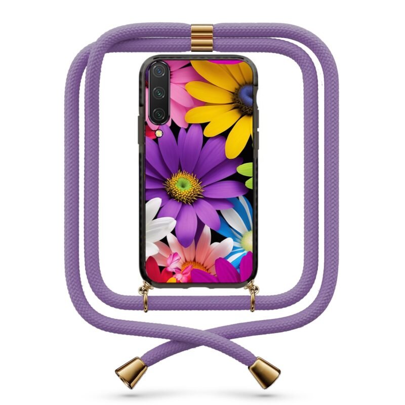 Flowers θήκη με κορδόνι & σχέδιο 9796 για Xiaomi Mi 9 Lite