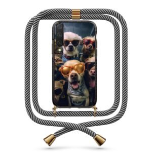 Dogs θήκη με κορδόνι & σχέδιο 9799 για Xiaomi Mi 9 Lite