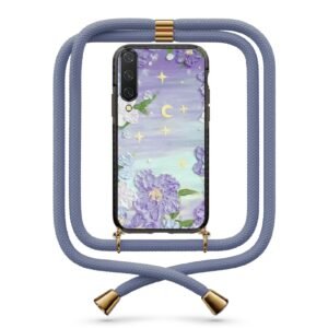 Flower art θήκη με κορδόνι & σχέδιο 9802 για Xiaomi Mi 9 Lite