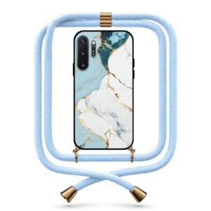 Marble texture θήκη με κορδόνι & σχέδιο 9747 για  Galaxy Note 10 Plus