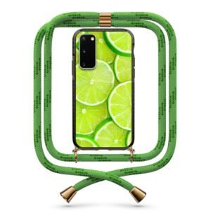 Lime θήκη με κορδόνι & σχέδιο 9873 για  Galaxy s20