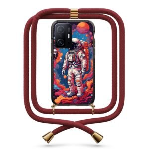 Astronaut θήκη με κορδόνι & σχέδιο 9811 για Xiaomi Mi 11T/11T Pro/ 11T Pro