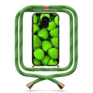 Fruits θήκη με κορδόνι & σχέδιο 9876 για  Galaxy A8 Plus 2018
