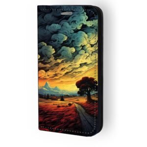 Θήκη book με σχέδιο nature art 91579 (iPhone 16 Pro Max)