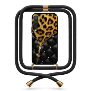 Elegant animal print θήκη με κορδόνι & σχέδιο 9751 για Xiaomi Mi 9 Lite