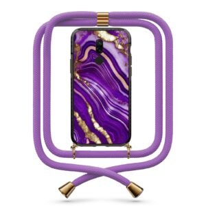 Marble θήκη με κορδόνι & σχέδιο 9795 για Xiaomi Redmi 8/8A