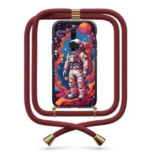 Astronaut θήκη με κορδόνι & σχέδιο 9811 για Xiaomi Redmi 8/8A