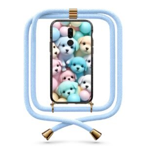 Puppies θήκη με κορδόνι & σχέδιο 9827 για Xiaomi Redmi 8/8A