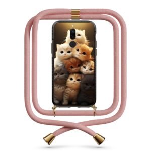 Kittens θήκη με κορδόνι & σχέδιο 9829 για Xiaomi Redmi 8/8A