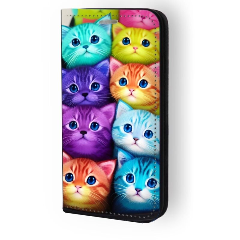 Θήκη book με σχέδιο cats 91602 (Samsung A36)