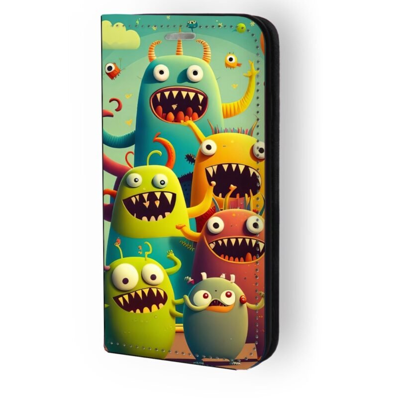 Θήκη book με σχέδιο monsters 91613 (Galaxy A55)