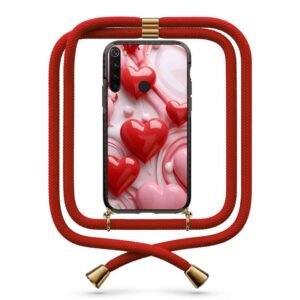 Hearts θήκη με κορδόνι & σχέδιο 9801 για Xiaomi Redmi Note 8
