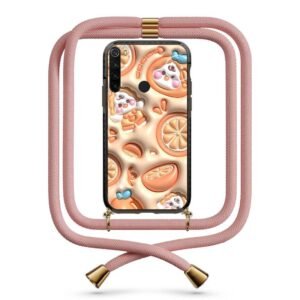 3d fruit bird θήκη με κορδόνι & σχέδιο 9831 για Xiaomi Redmi Note 8