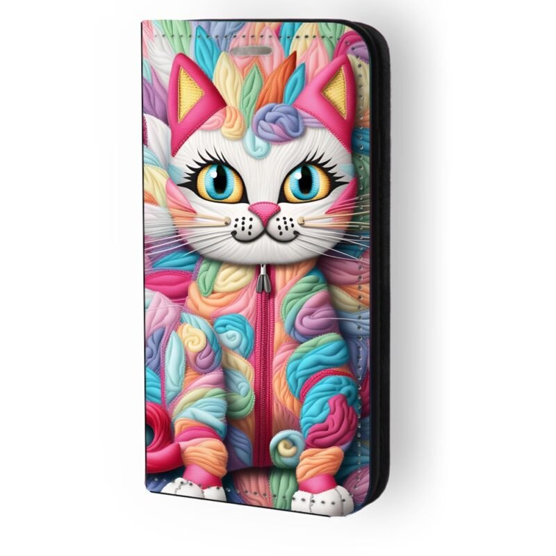 Θήκη book με σχέδιο cat 91641 (Samsung A36)