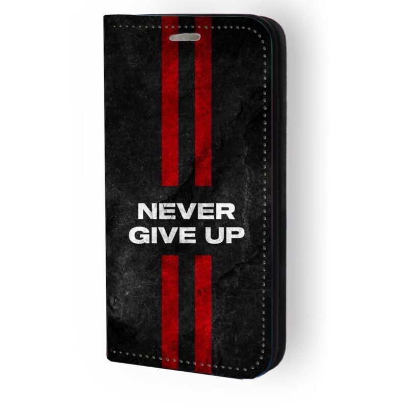 Θήκη book με σχέδιο never give up 9604 για Xiaomi Poco F5 Pro