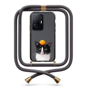 Fruit cat θήκη με κορδόνι & σχέδιο 9886 για Xiaomi Mi 11T/11T Pro/ 11T Pro