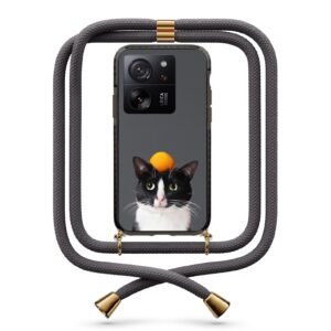 Fruit cat θήκη με κορδόνι & σχέδιο 9886 για Xiaomi Mi 13T/13T Pro