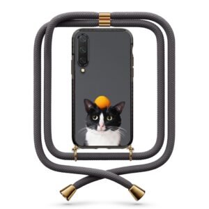 Fruit cat θήκη με κορδόνι & σχέδιο 9886 για Xiaomi Mi 9 Lite