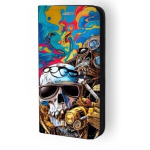 Θήκη book με σχέδιο skull art 91680 για Xiaomi 12T/12T Pro