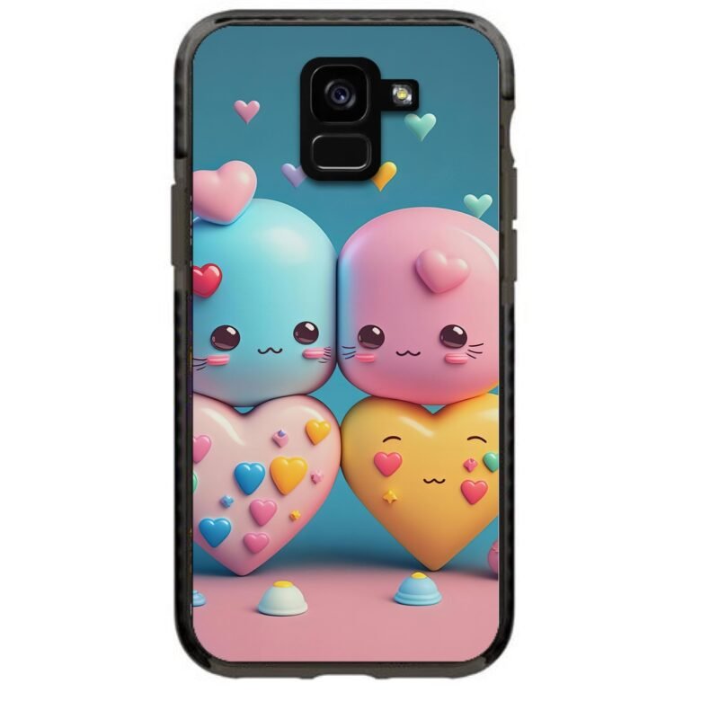 Heart buddies θήκη κινητού 91590 γιά  Galaxy A8 Plus 2018