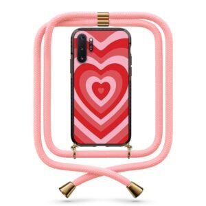 Heart illusion θήκη με κορδόνι & σχέδιο 9887 για  Galaxy Note 10 Plus