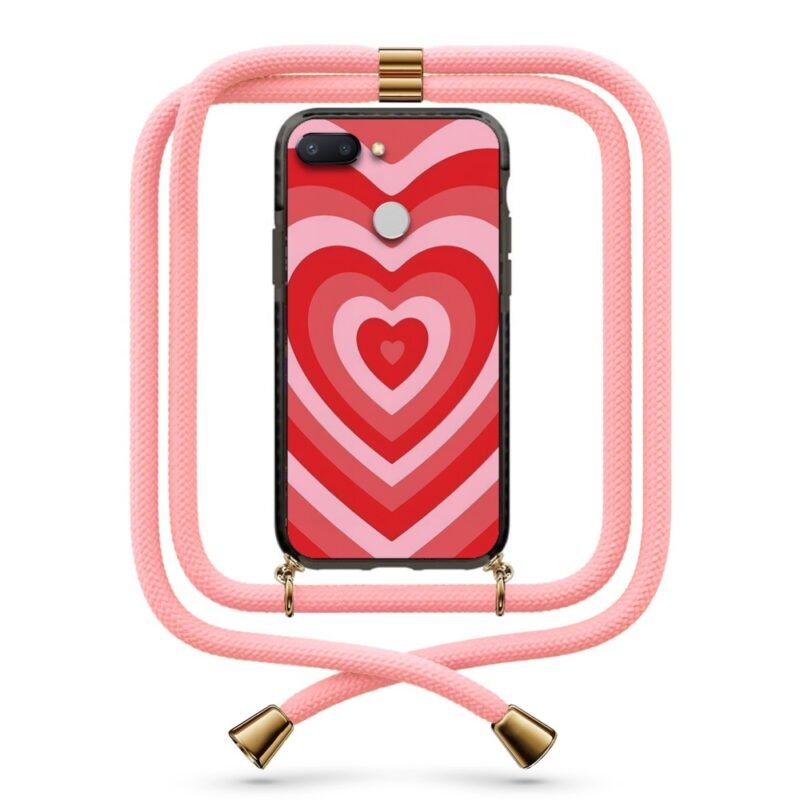 Heart illusion θήκη με κορδόνι & σχέδιο 9887 για Xiaomi Redmi 6/6A