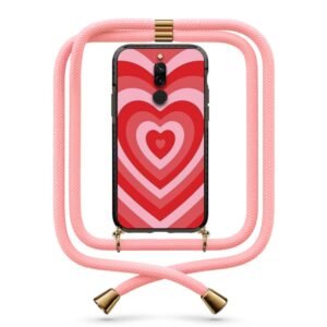 Heart illusion θήκη με κορδόνι & σχέδιο 9887 για Xiaomi Redmi 8/8A