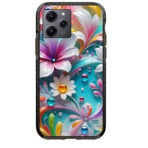 Flowers θήκη κινητού 91696 γιά Xiaomi Redmi 12