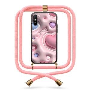 3d hearts θήκη με κορδόνι & σχέδιο 9889 για Xiaomi Redmi 9A/9AT