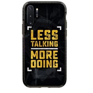 Less talking more doing θήκη κινητού 91812 γιά  Galaxy Note 10