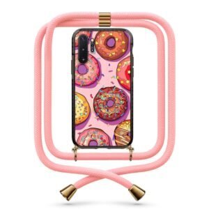 Donuts θήκη με κορδόνι & σχέδιο 9891 για  Galaxy Note 10 Plus