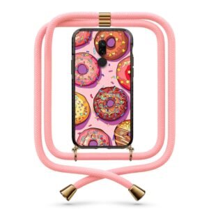 Donuts θήκη με κορδόνι & σχέδιο 9891 για Xiaomi Redmi 8/8A