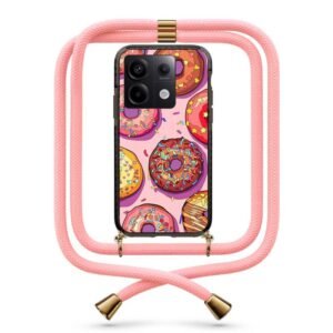 Donuts θήκη με κορδόνι & σχέδιο 9891 για Redmi Note 13 Pro 5G