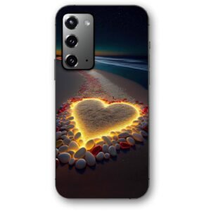 Beach heart θήκη κινητού 91300 για Galaxy Note 20