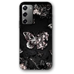 Butterfly floral θήκη κινητού 91321 για Galaxy Note 20