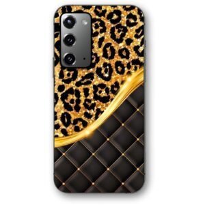 Leopard print elegant θήκη κινητού 91198 για Galaxy Note 20
