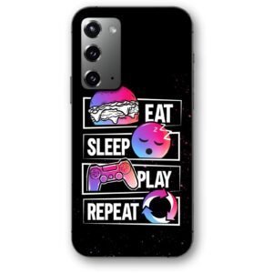 Eat sleep play θήκη κινητού 91208 για Galaxy Note 20