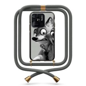 Buddies θήκη με κορδόνι & σχέδιο 9892 για Xiaomi Redmi 10C