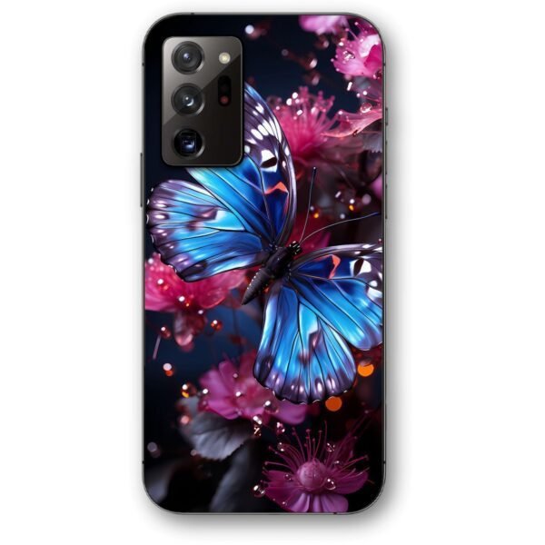 Butterfly flowers θήκη κινητού 91330 για Galaxy Note 20 Ultra