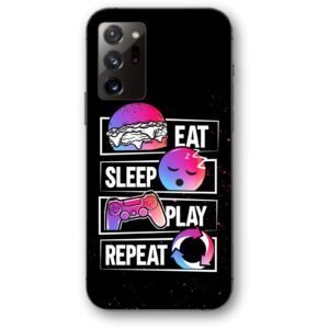 Eat sleep play θήκη κινητού 91208 για Galaxy Note 20 Ultra