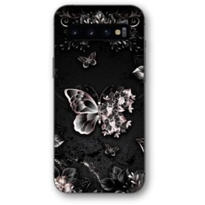 Butterfly floral θήκη κινητού 91321 για Galaxy S10