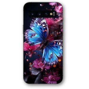 Butterfly flowers θήκη κινητού 91330 για Galaxy S10